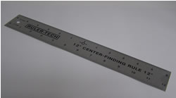 Center Finding Rule 825-5025 Center Rule 12 Inches 825-5025